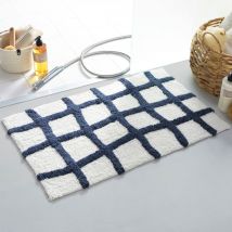 Tapis de bain 50x80 - blanc cassé - Becquet