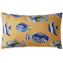 Coussin 30x50 - jaune - Becquet