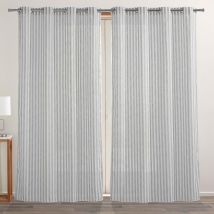 Voilage L. 140 x H. 260 - gris perle - Becquet