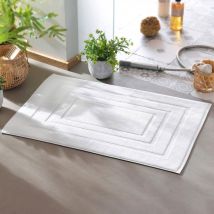 Tapis de bain 60x100 - blanc - Coton - Becquet