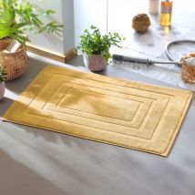Tapis de bain 50x75 - jaune miel - Coton - Becquet
