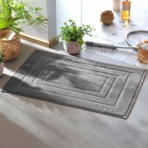 Tapis de bain 60x100 - gris foncé - Coton - Becquet