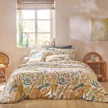 Drap-housse 90x190x28 - beige - Coton - Becquet