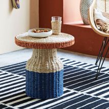 Table h47cm - bleu - Métal - Becquet