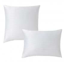 Sous-taie oreiller 65x65 - blanc - Becquet