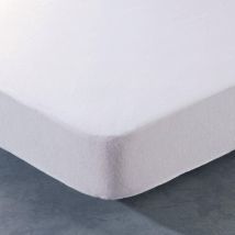 Protège matelas 90x190 - blanc - Coton - Becquet