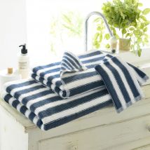 Serviette de toilette 50x90 - bleu - Coton - Becquet