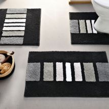 Tapis de bain 60x100 - gris anthracite - Becquet