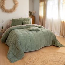 Housse de coussin 40x40 - vert - Becquet