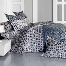 Taie traversin 44x180 - gris - Coton - Becquet