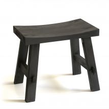 Tabouret h34cm - noir - Bois - Becquet