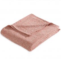Lot de 2 housses de coussin 40x40 - rouge tomette - Coton - Becquet