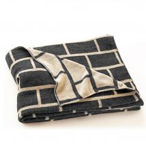 Plaid 130x170 - noir - Becquet
