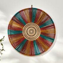 Déco murale 60cm - Multicolore - Métal - Becquet