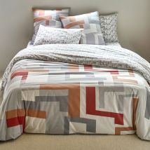Housse de couette 140x200 - gris - Becquet