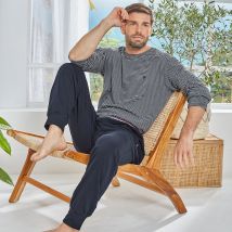 Pyjama XXL - bleu marine - Becquet