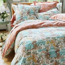 Drap-housse 90x190x28 - Multicolore - Coton - Becquet