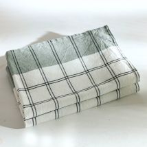Torchons 50x70 lot de 2 - vert - Coton - Becquet