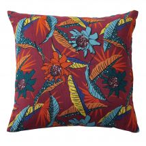 Coussin 40x40 - orange terracotta - Becquet