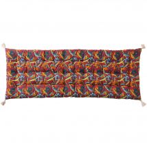 Futon 60x180 - orange terracotta - Coton - Becquet
