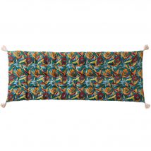 Futon 60x180 - bleu vert - Coton - Becquet