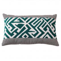 Coussin 30x50 - bleu - Becquet