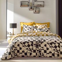 Housse de couette 200x200 - beige - Coton - Becquet