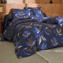 Housse de couette 140x200 - bleu - Becquet