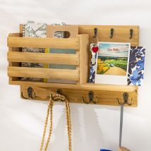 Range-courrier h25cm - beige - Bois - Becquet