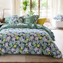 Drap-housse 140x190x28 - Multicolore - Coton - Becquet