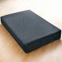 Housse de protection matelas 90x200x25 - noir - Becquet