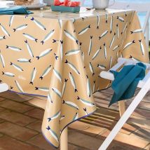 Nappe ronde D140cm - beige - Becquet