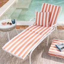 Matelas de sol 60x190 - orange terracotta - Becquet
