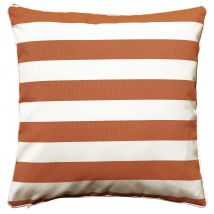 Coussin 45x45 - orange terracotta - Becquet