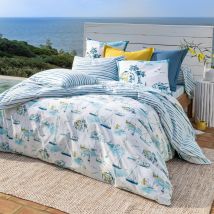 Taie traversin 43x185 - bleu - Coton - Becquet