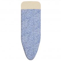 Housse de repassage 130x48cm - bleu - Becquet