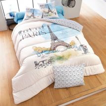 Couette chaude 200x200 - bleu - Becquet