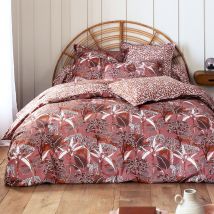 Drap-housse 160x200x28 - rose bois de rose - Coton - Becquet