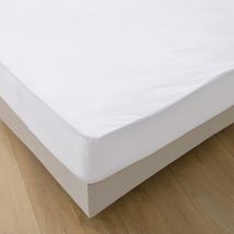 Protège matelas 120x190 - blanc - Coton - Becquet