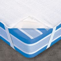 Protège matelas 140x200 - blanc - Coton - Becquet