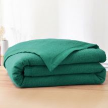 Plaid 150x220 - vert sauge - Becquet