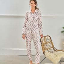 Pyjama S - violet parme - Coton - Becquet