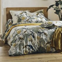 Housse de couette 200x200 - blanc écru - Coton - Becquet