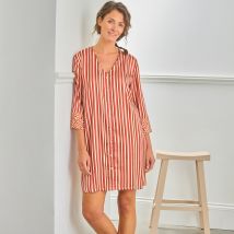 Chemise de nuit L - rose bois de rose - Becquet