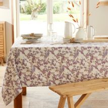 Serviette de table 40x40 Lot de 4 - violet violine - Lin - Becquet