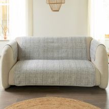 Protège accoudoir 45x70 - gris perle - Becquet