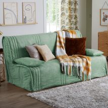 Housse de coussin 35x60 - vert - Becquet