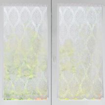 Voilage droit L.44xH.90 Lot de 2 - blanc - Becquet