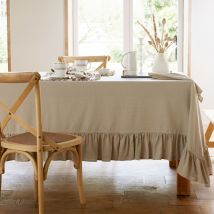 Serviette de table 43x43 Lot de 4 - naturel - Coton - Becquet