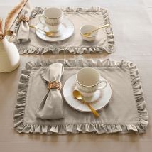 Sets de table 36x50 Lot de 2 - naturel - Coton - Becquet